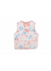 Babyjem Leke Tutmaz Giymeli Önlük Pembe Puzzle