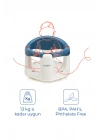 Babyjem Önden Açılır Banyo & Mama Oturağı İndigo Mavi