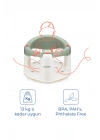 Babyjem Önden Açılır Banyo & Mama Oturağı Soft Yeşil