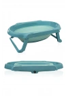 Babyjem Katlanır Banyo Küveti 3 Lü Set Turkuaz