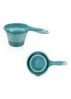 Babyjem Katlanır Banyo Küveti 3 Lü Set Turkuaz