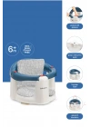 Babyjem Önden Açılır Mama Sandalye Oturağı Ve Minderi - 2  Li Set İndigo Mavi