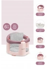 Babyjem Önden Açılır Mama Sandalye Oturağı Ve Minderi - 2 Li Set Mürdüm