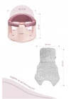 Babyjem Önden Açılır Mama Sandalye Oturağı Ve Minderi - 2 Li Set Mürdüm