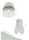 Babyjem Önden Açılır Mama Sandalye Oturağı Ve Minderi - 2  Li Set Soft Yeşil