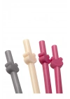 Babyjem Kolay Temizlenebilir Silikon Pipet ( 4 Adet )