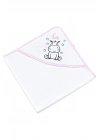 Babyjem Keseli Bebek Havlusu Ultra Emici Pembe Outlet