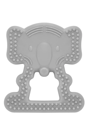 Babyjem Diş Kaşıyıcı Fil Gri