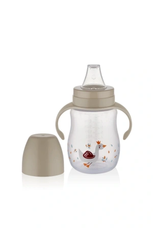Babyjem Damlatmayan Suluk Alıştırma Bardağı 250 ml Vizon