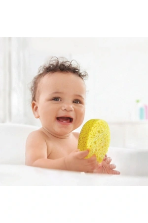 Babyjem Bebek Banyo Süngeri Selülozik Sarı