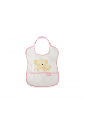 Babyjem Poli Muşamba Önlük Küçük Pembe