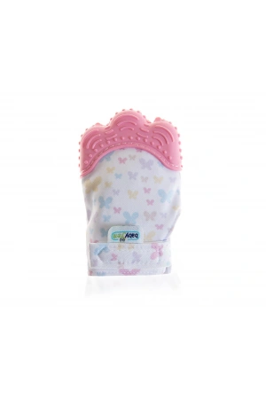 Babyjem Diş Kaşıyıcı Eldiven Pembe