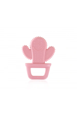 Babyjem Diş Kaşıyıcı Kaktüs Pembe