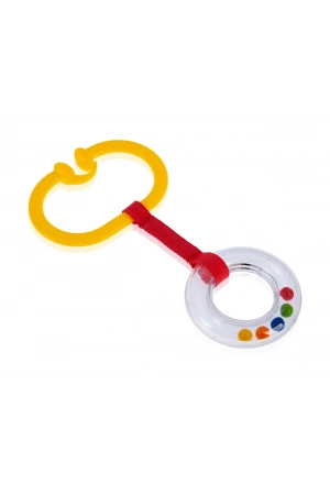 Babyjem Çıngıraklı Puset Halkası Sarı Oval