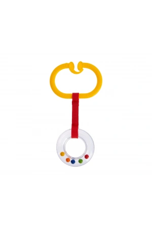 Babyjem Çıngıraklı Puset Halkası Sarı Oval