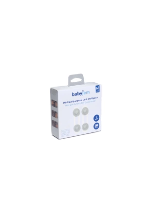 Babyjem Çok Fonksiyonlu Çocuk Güvenlik Kilit Seti 12 Adet Beyaz