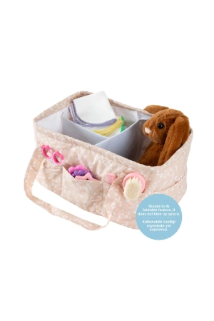 Babyjem Katlamalı Anne&Bebek Organizer Somon Çiçek