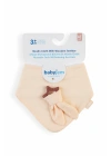 Babyjem Silikon Diş Kaşıyıcılı Müslin Önlük Somon
