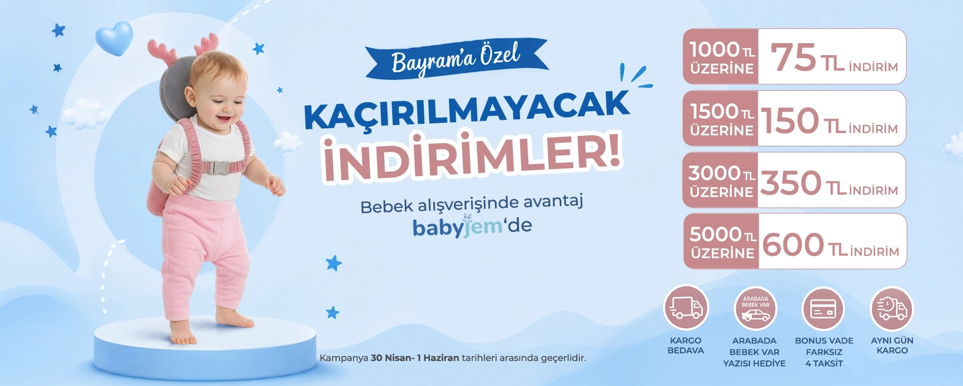 Bayram Fırsatları İndirimi
