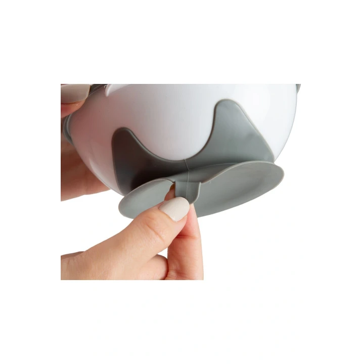 Babyjem Vakumlu Mama Tabağı Gri