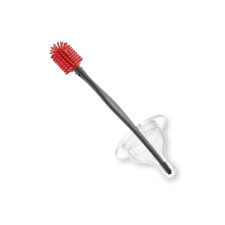 Babyjem Emzik ve Biberon Temizleme Fırçası Pembe