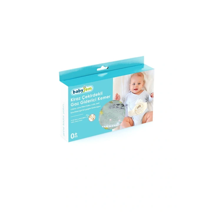 Babyjem Kiraz Çekirdekli Gaz Giderici Kemer - Yeşil