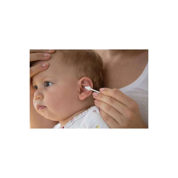 Babyjem Güvenli Bebek Kulak & Burun Çubuğu - 60 Adet