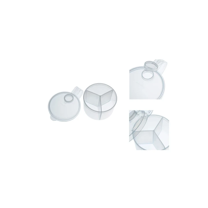 Babyjem Toz Mama Kabı Beyaz