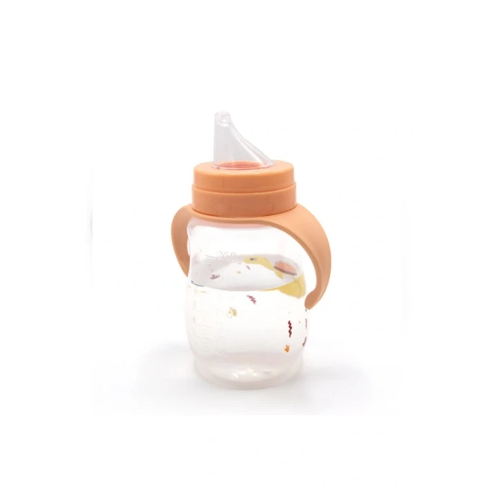 Babyjem Damlatmayan Suluk Alıştırma Bardağı 250 ml Turuncu