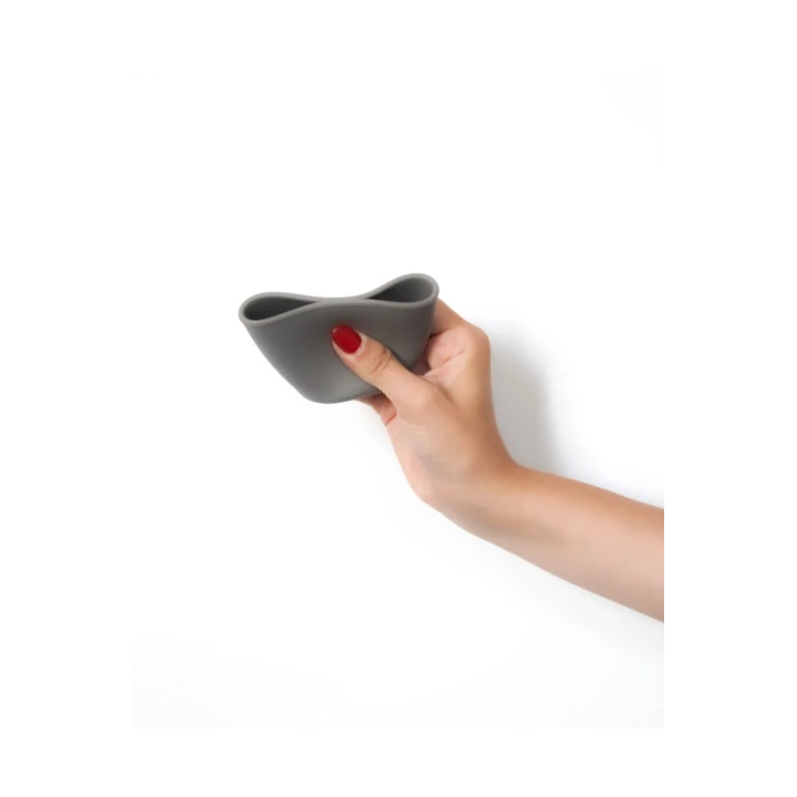 Babyjem Silikon Bardak Gri