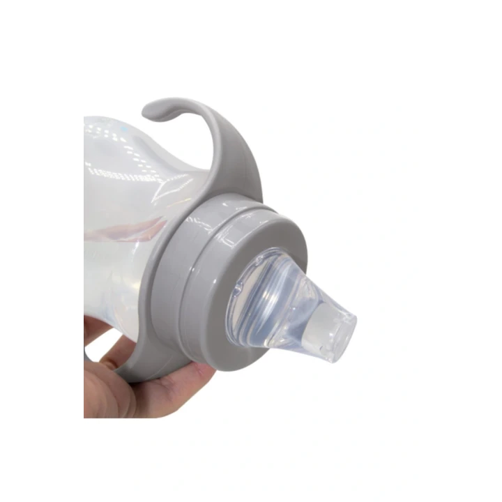 Babyjem Damlatmayan Suluk Alıştırma Bardağı 250 ml Gri