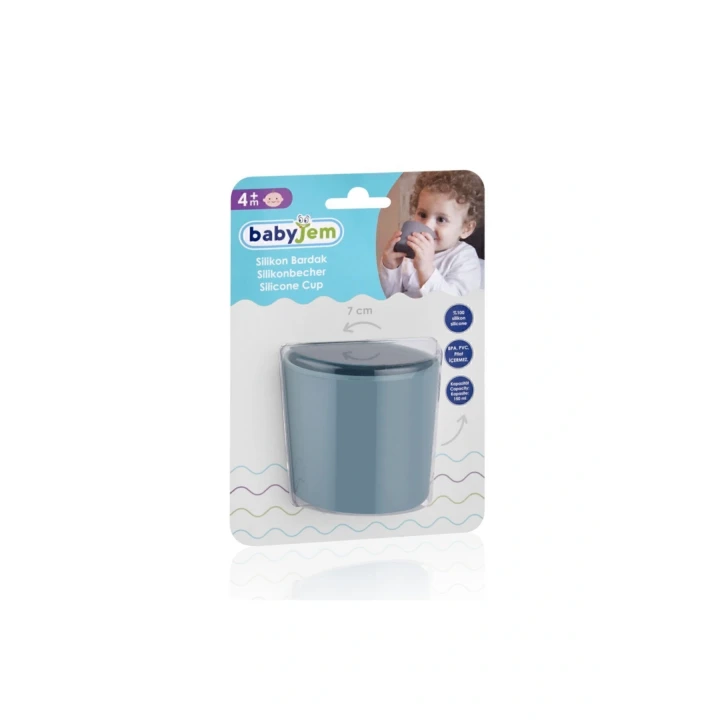 Babyjem Silikon Bardak Yeşil