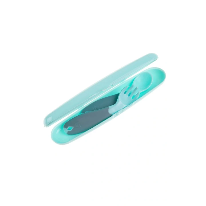 Babyjem Çatal Kaşık Saklama Kabı Yeşil