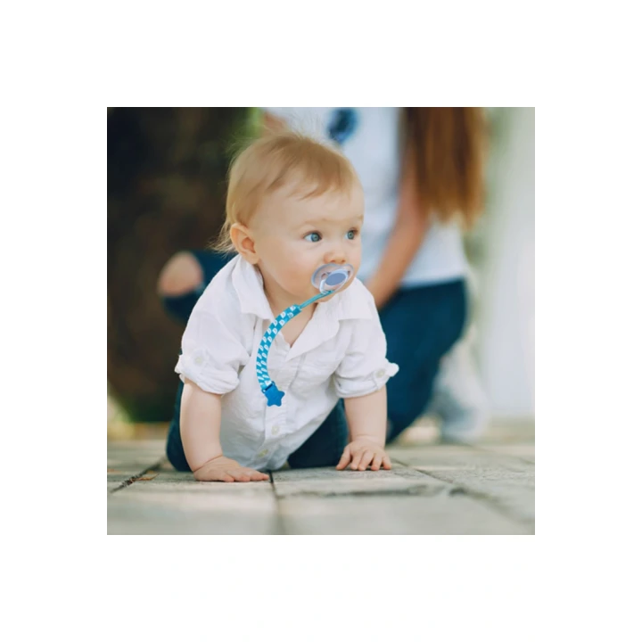 Babyjem Emzik Askısı Desenli Renkli