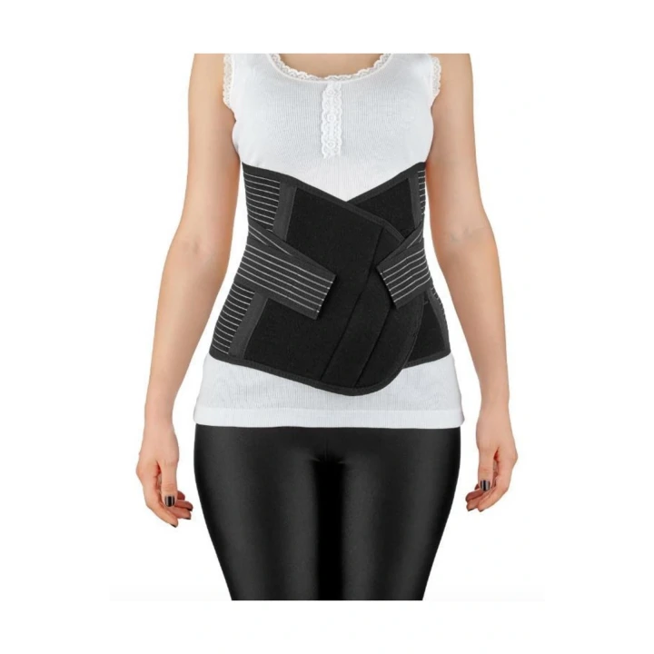 Babyjem Doğum Sonrası Balenli Korse Siyah L-XL