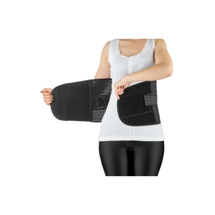 Babyjem Doğum Sonrası Balenli Korse Siyah L-XL