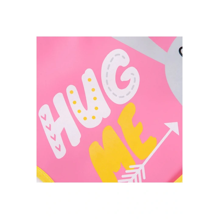 Babyjem Poli Muşamba Önlük Büyük Pembe