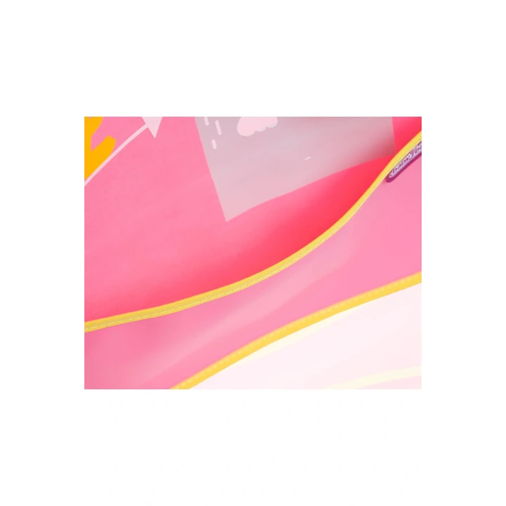 Babyjem Poli Muşamba Önlük Büyük Pembe