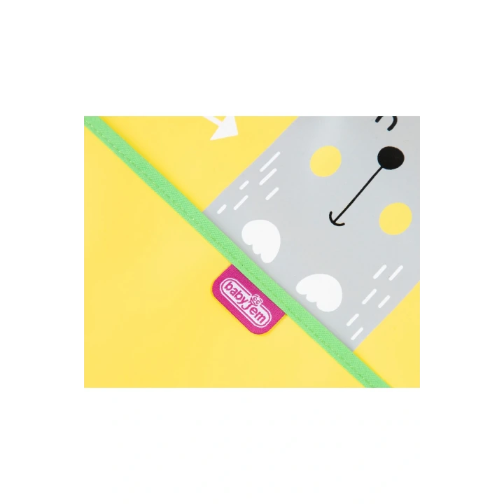 Babyjem Poli Muşamba Önlük Büyük Sarı