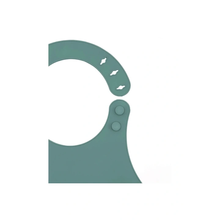 Babyjem Mini Silikon Önlük Mint