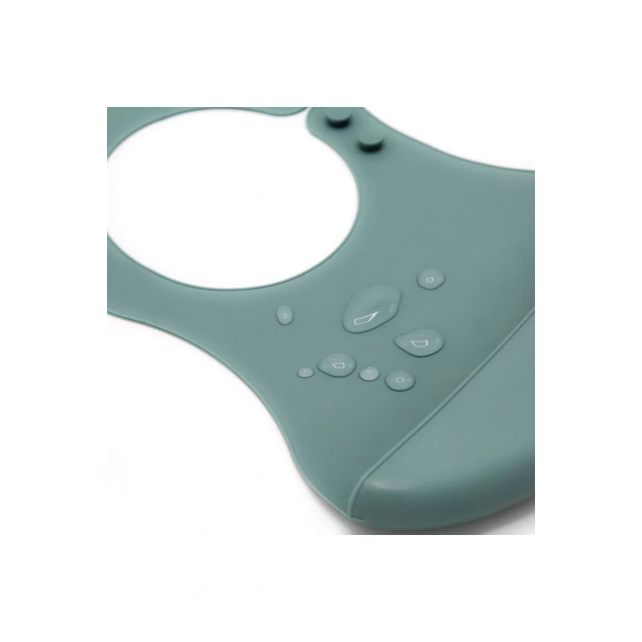 Babyjem Mini Silikon Önlük Mint