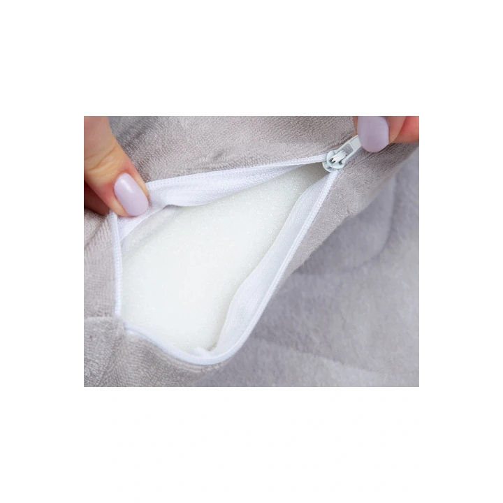 Babyjem Bebek Reflu Yastığı Gri / Kemerli