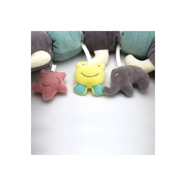 Babyjem Yeşil Uyku Arkadaşı Oyuncaklı Tırtıl