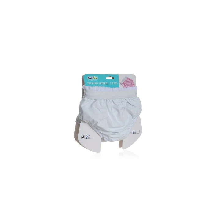 Babyjem Alıştırma Külodu 2li Paket 2 Yaş Beyaz