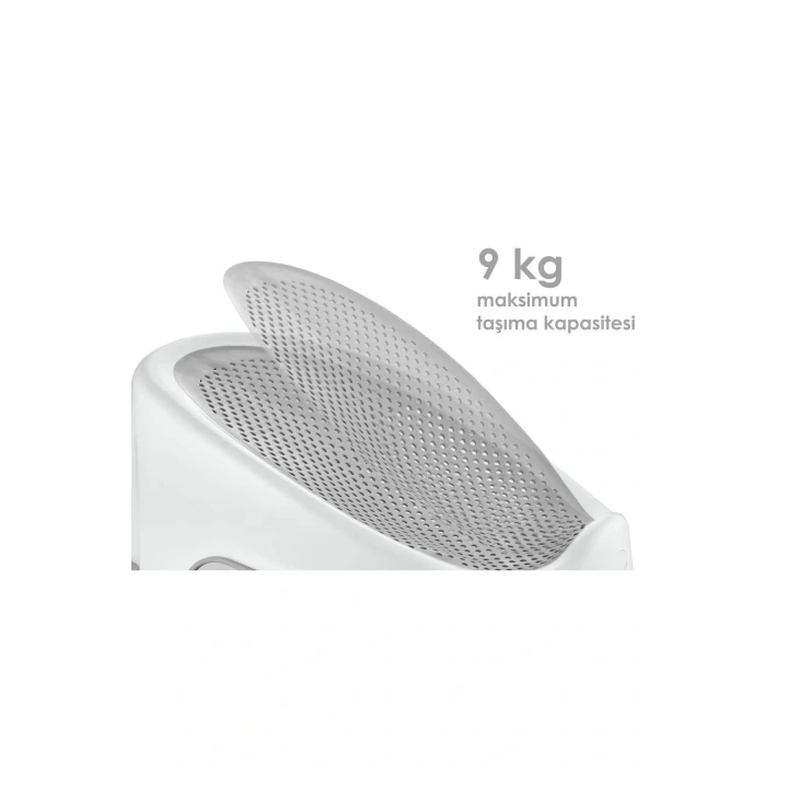 Babyjem Soft Banyo Desteği Bebek Yıkama Yardımcısı Beyaz