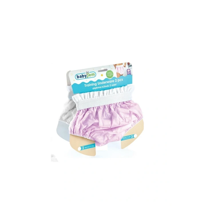 Babyjem Alıştırma Külodu 2li Paket 3 Yaş Pembe