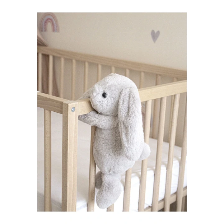 Babyjem Uyku Arkadaşım Oturabilen Tavşan Gri 35 cm