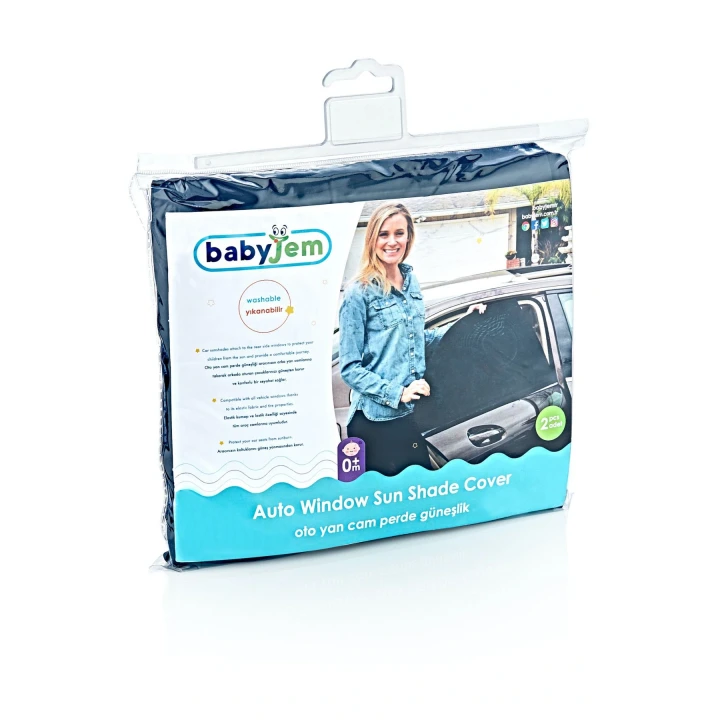 Babyjem Oto Yan Cam Perdesi - 2 Adet