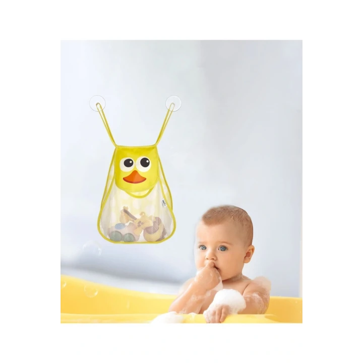 Babyjem Ördek Figürlü Banyo Oyuncak Filesi