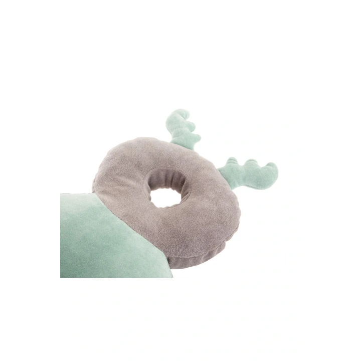 Babyjem Bebek Melek Kanadı Koruma Yastığı Yeşil Kadife